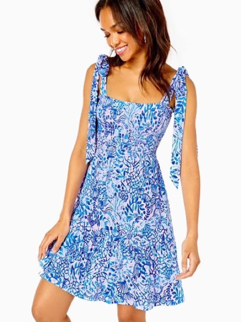 Lilly Pulitzer Kailua Smocked Dress